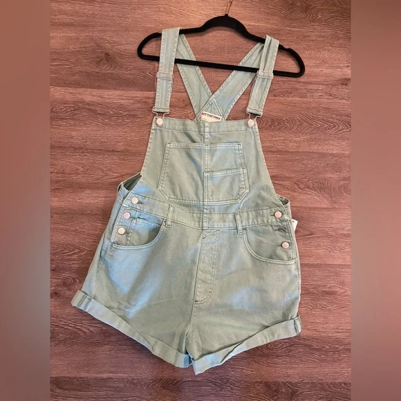 Free People Teal Jumpsuit - Picture 4 of 6